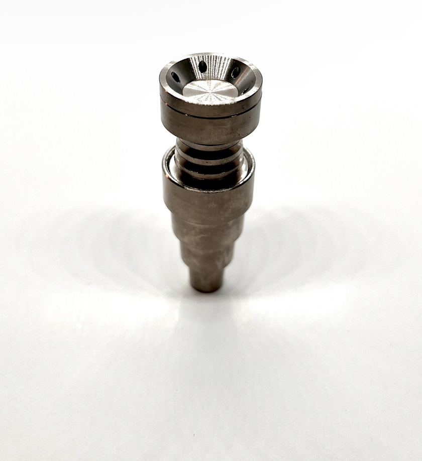 10mm Adjustable Grade 2 Titanium Nail | SmokeZone 420