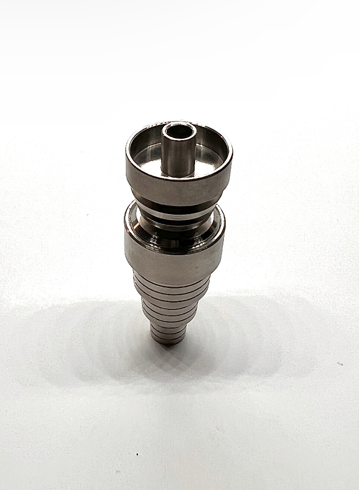14/18mm Female GR2 Titanium Domeless Dab Nail | For Sale |Free Shipping –  Enail Kits